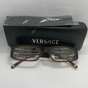 Versace optical NWT opical eye Glasses With rhinestones Cloth And Case